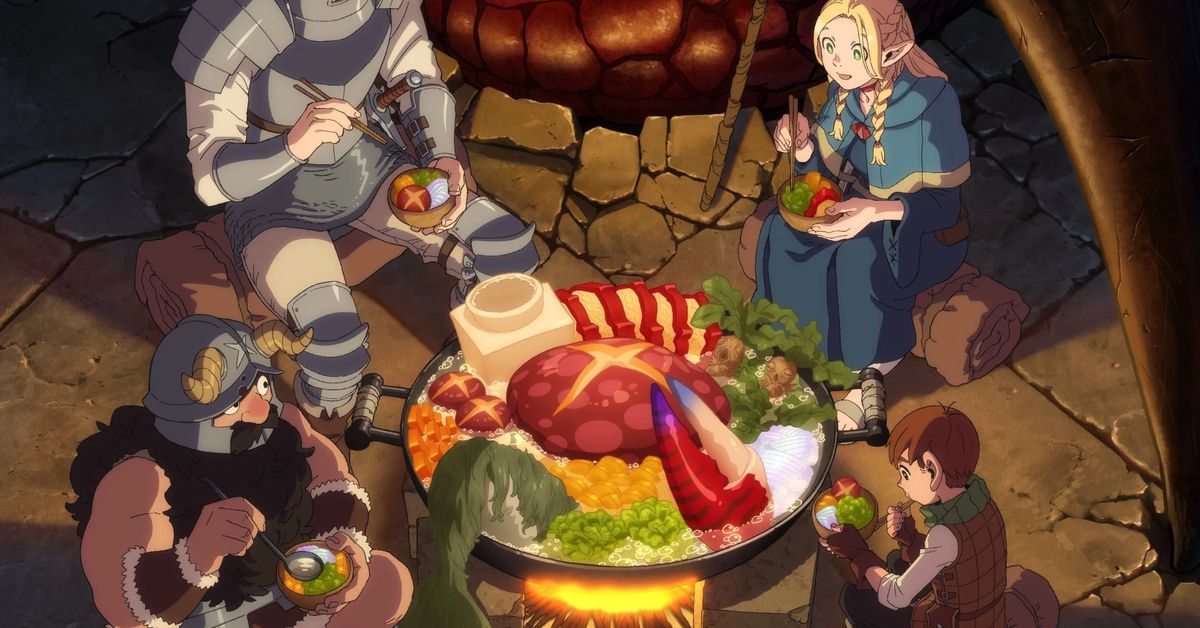 Delicious in Dungeon was inspired by a bizarre RPG video game