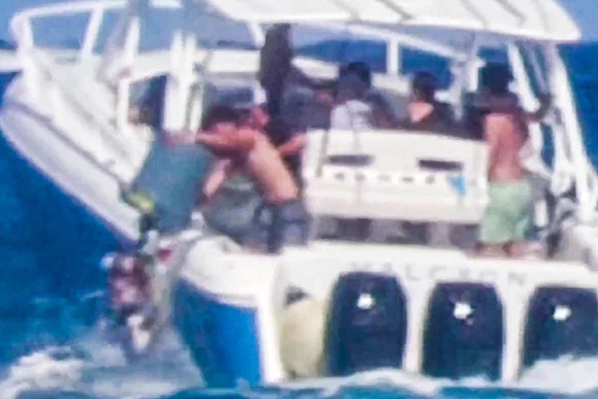2 boaters seen on viral video dumping trash overboard in Florida ocean are minors, an official says