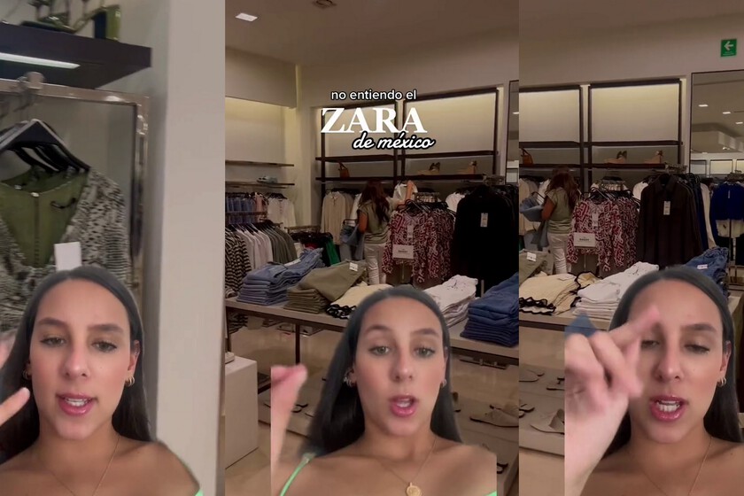 "El Zara de México es muy diferente": usuaria de TikTok expone que la ropa en Colombia es 'más chévere'