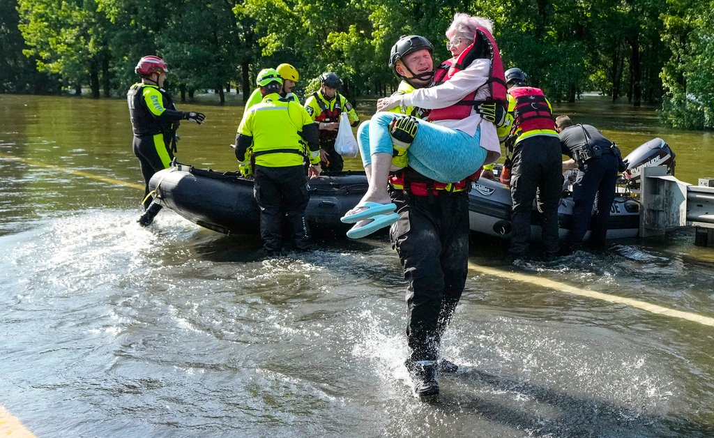 Heavy Rains Over Texas Have Led Water Rescues and Evacuation Orders