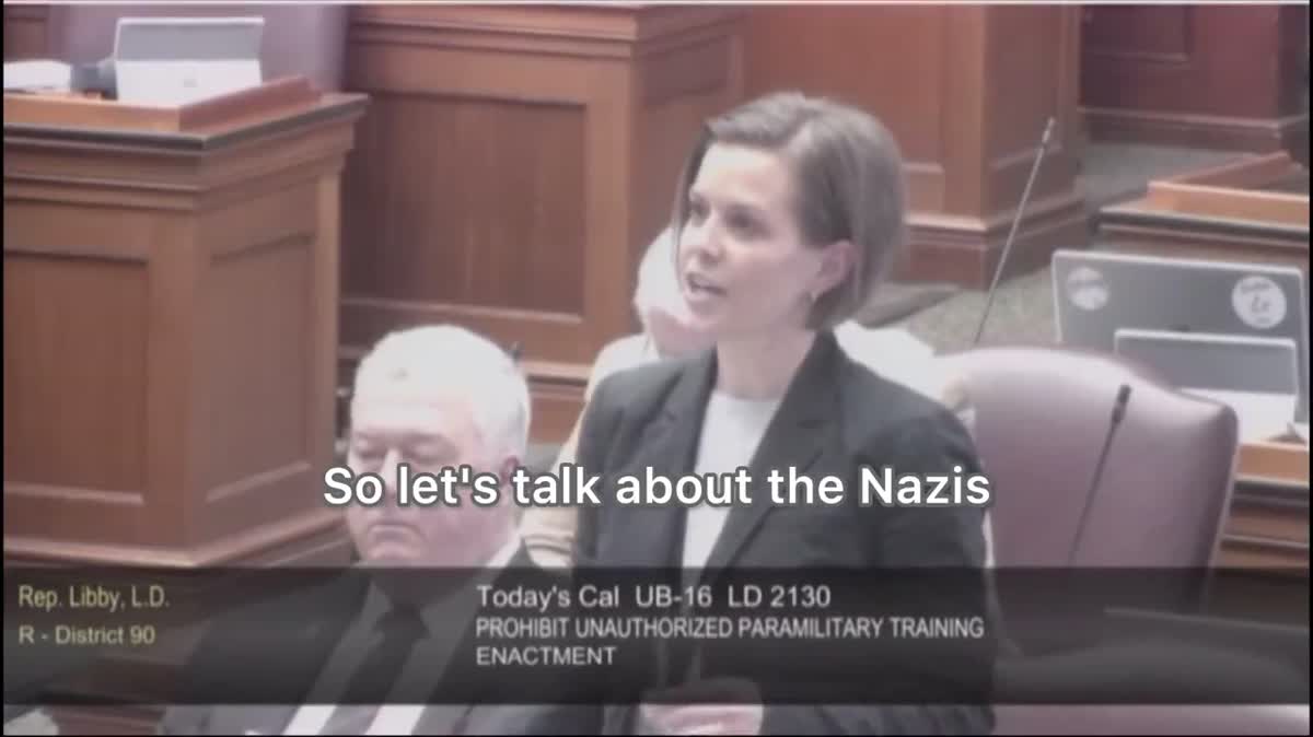 Maine Republican Stands Up For Nazis