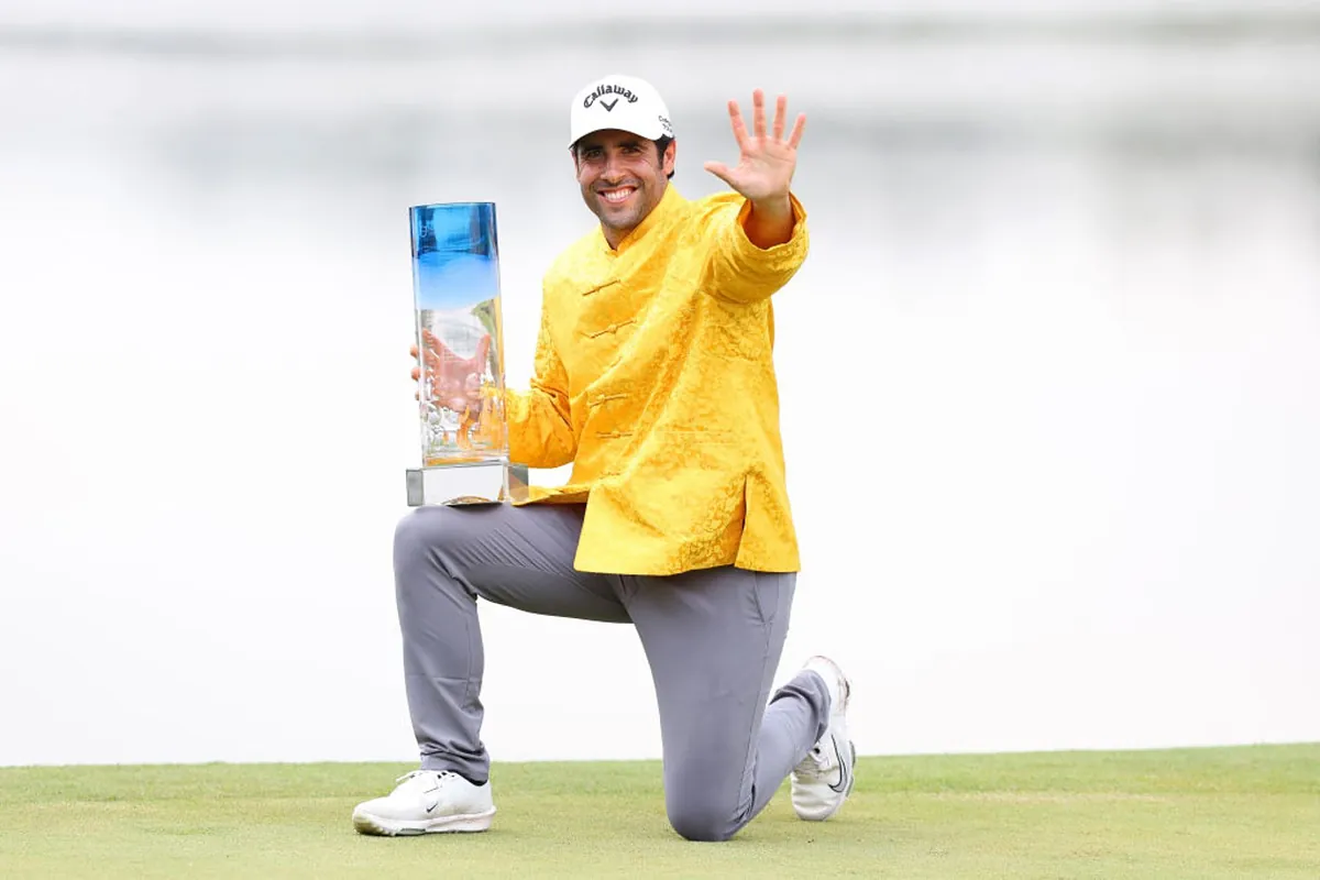 Adrián Otaegui gana el Open de China y estará en el PGA Championship