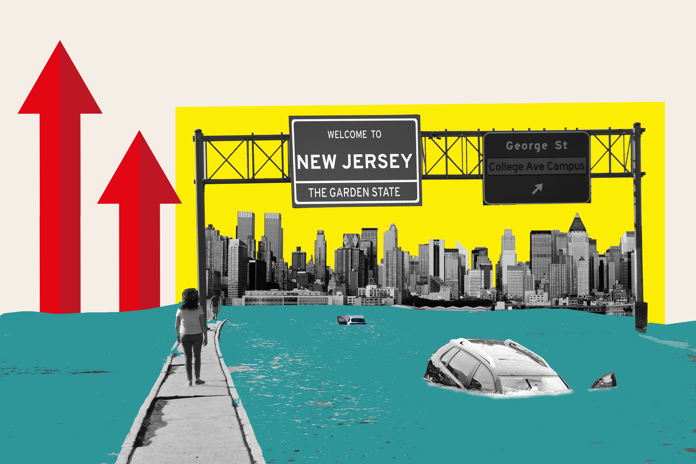 New Jersey Map Shows Where State Could Be Underwater From Sea Level Rise