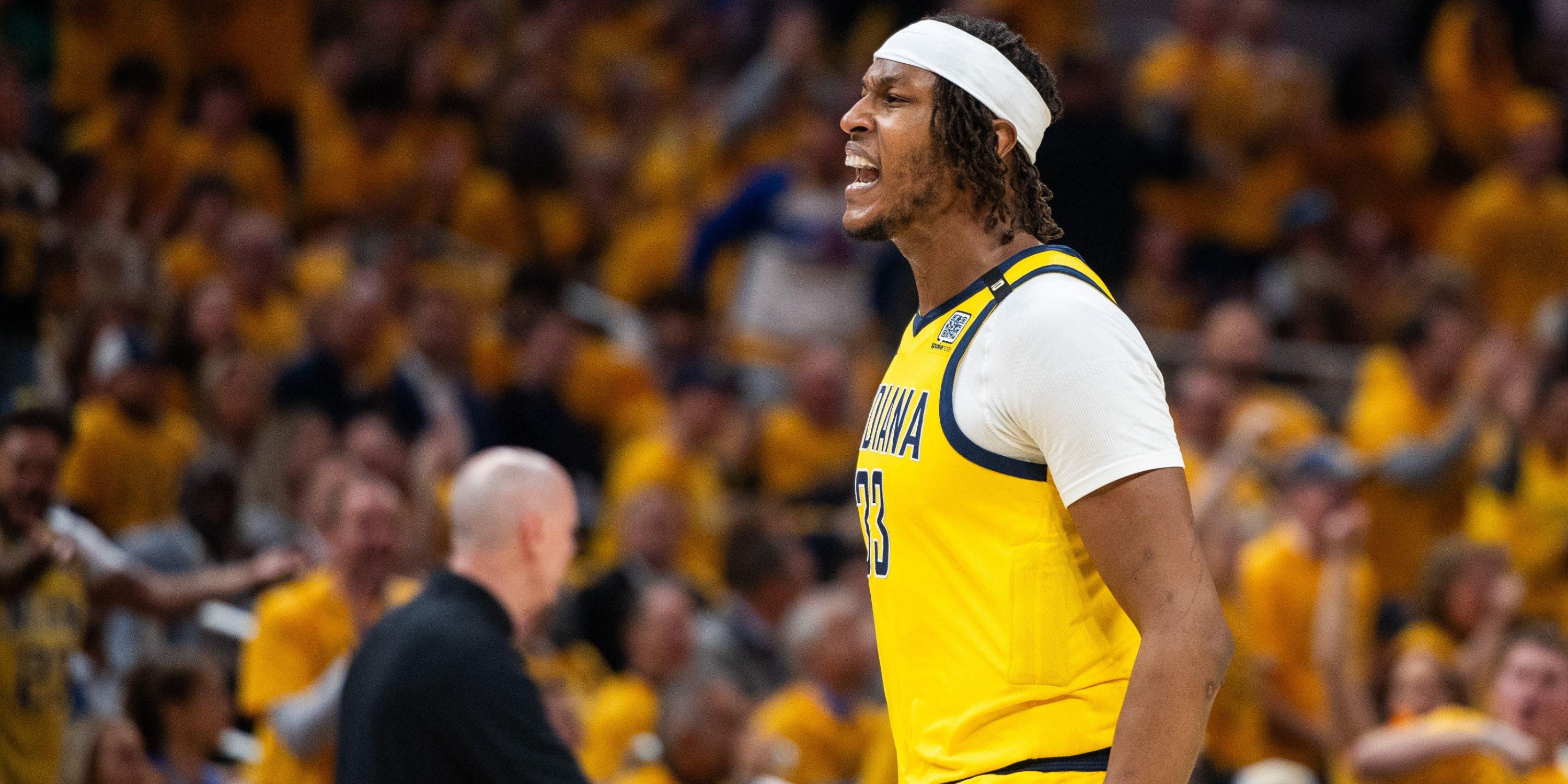 Myles Turner on Game 1 Officiating vs. Knicks: Let ‘Players Decide the Outcome’
