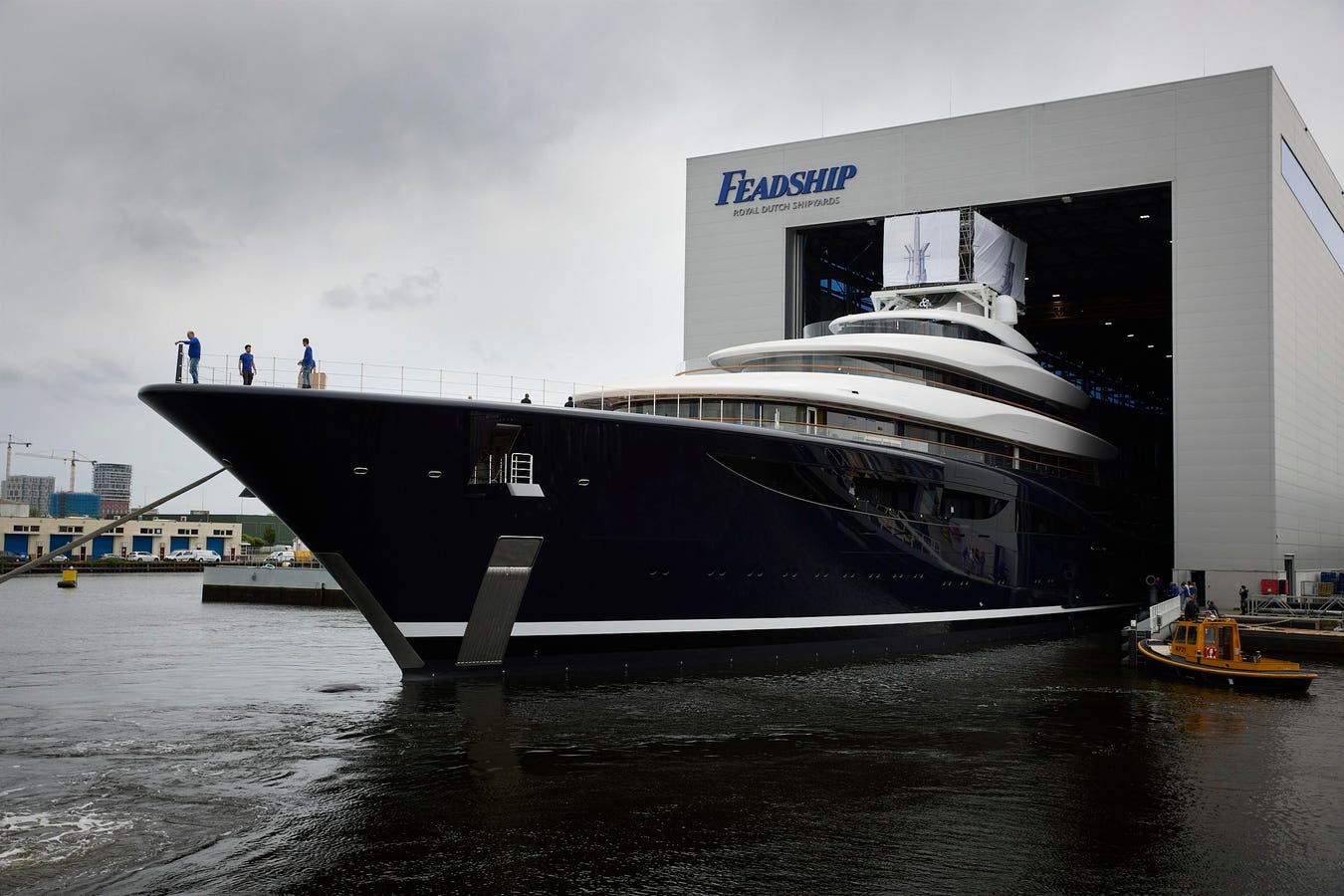 Feadship Launches World’s First Hydrogen Fuel Cell-Powered Superyacht