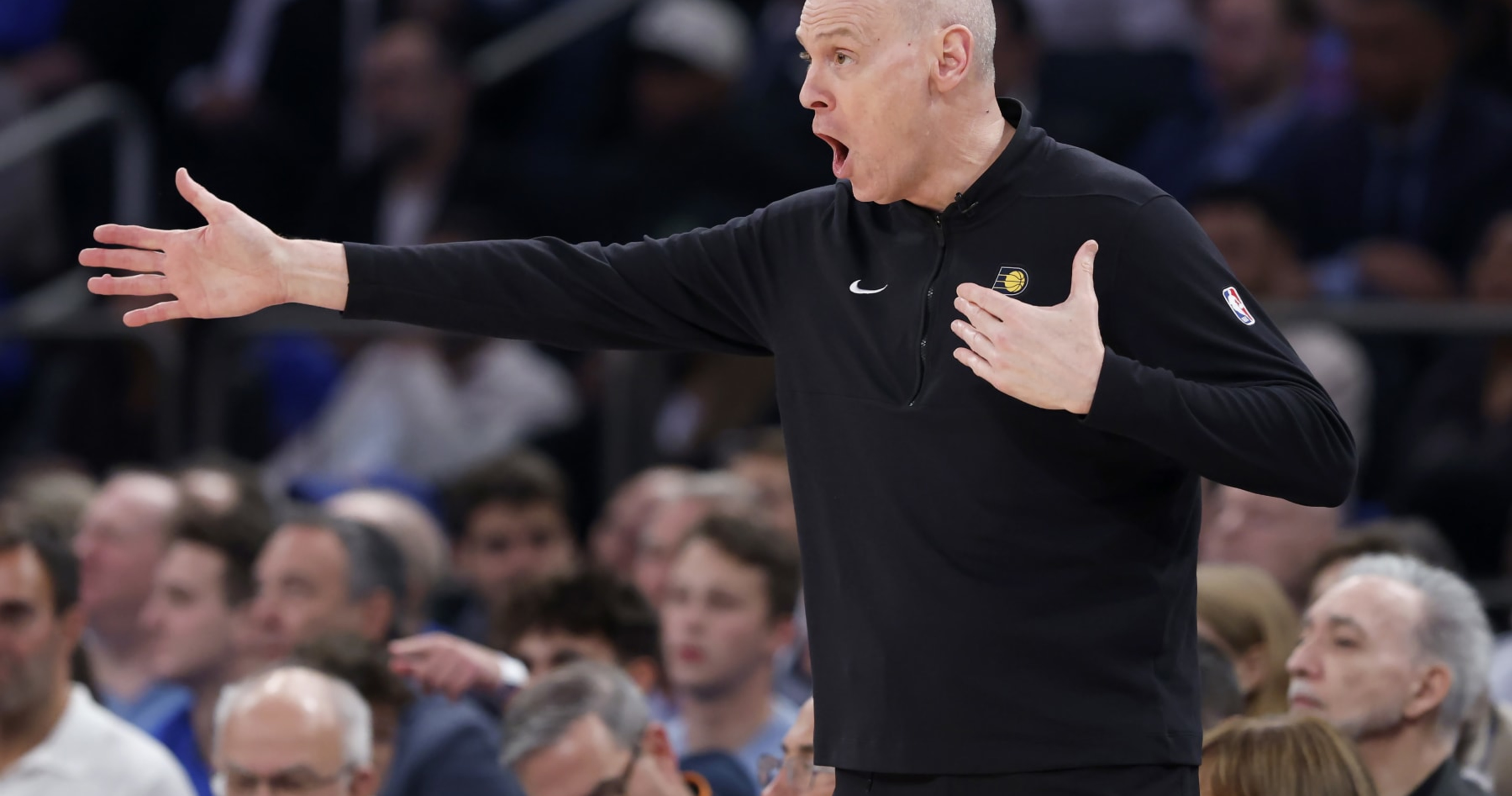 Pacers' Rick Carlisle on Controversial Foul vs. Knicks: 'That's Just the Way It Goes'