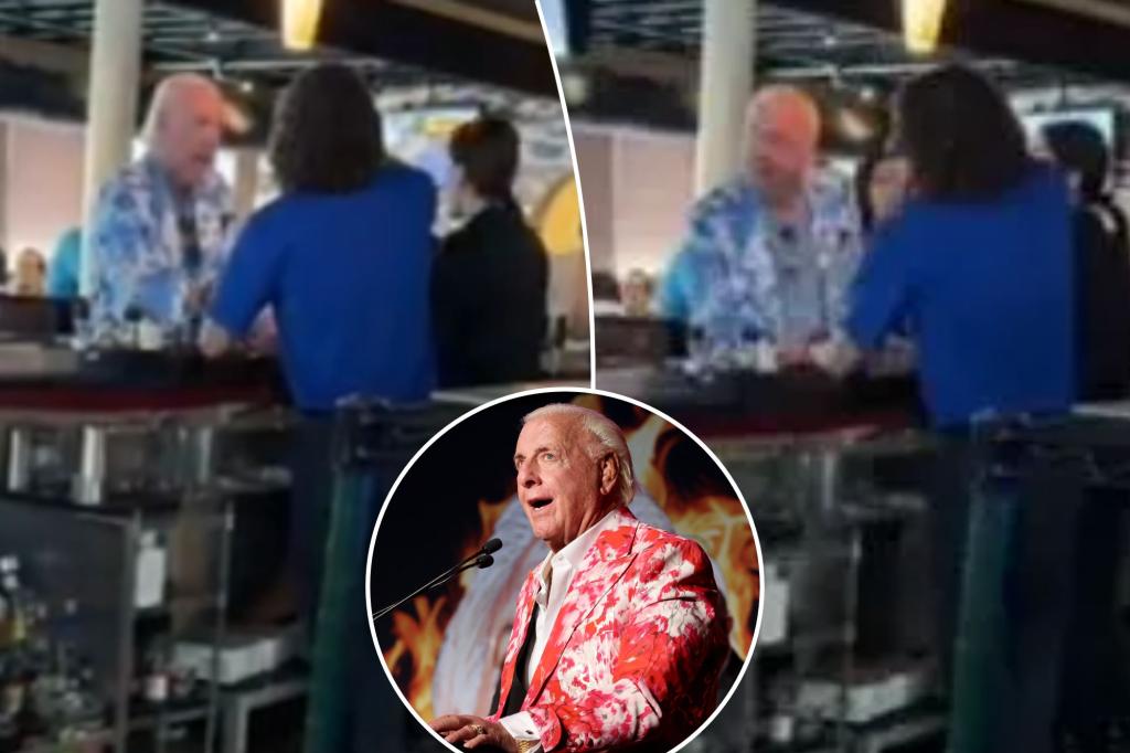 Ric Flair gets heated in Florida bar confrontation