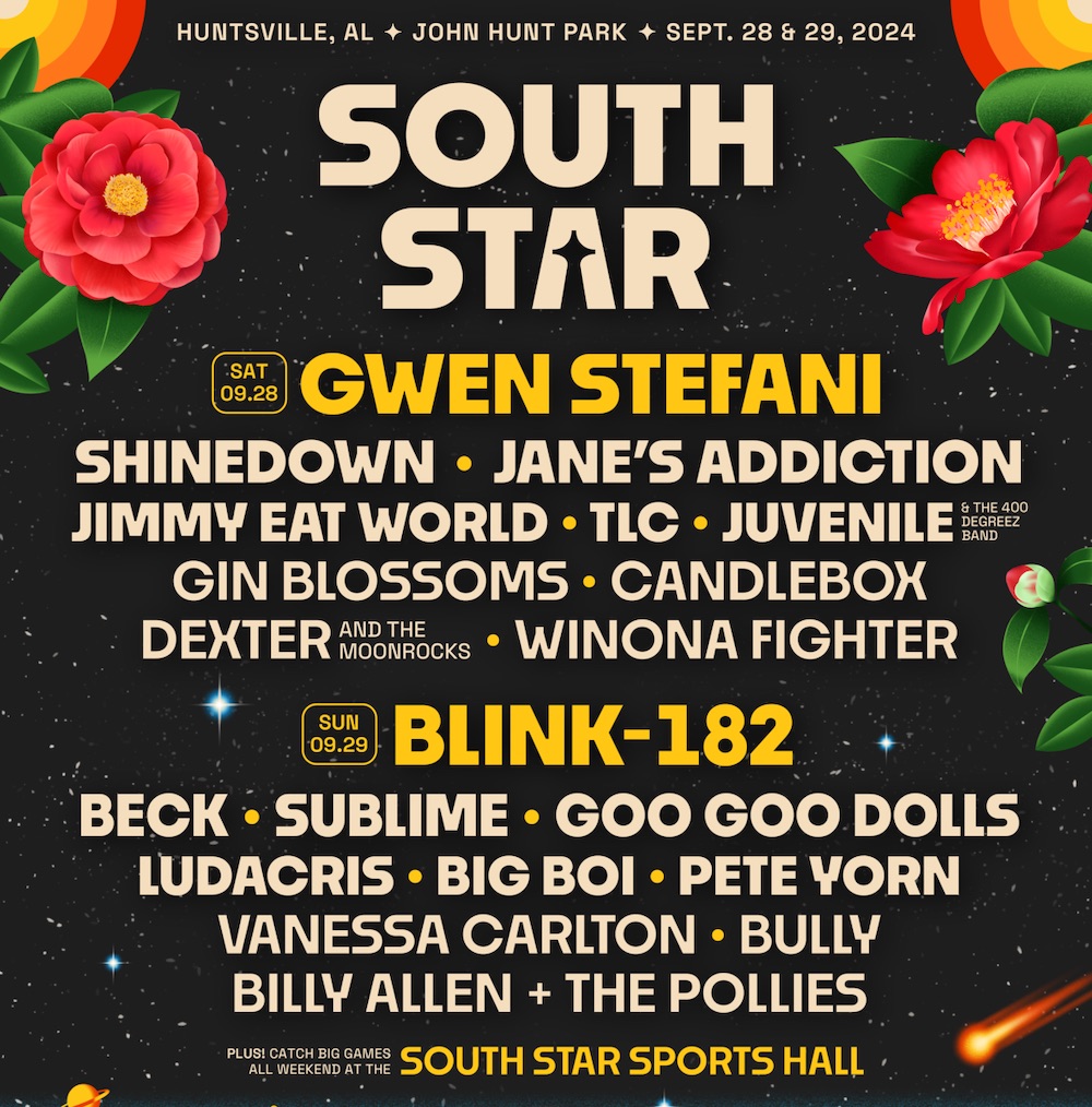 Huntsville’s Inaugural South Star Festival Announces Very ’90s Lineup