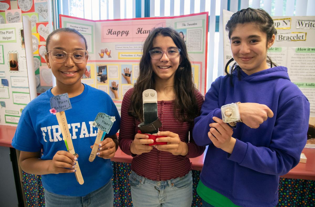 These 3 Stockton students are heading to the National Invention Convention. See their creations