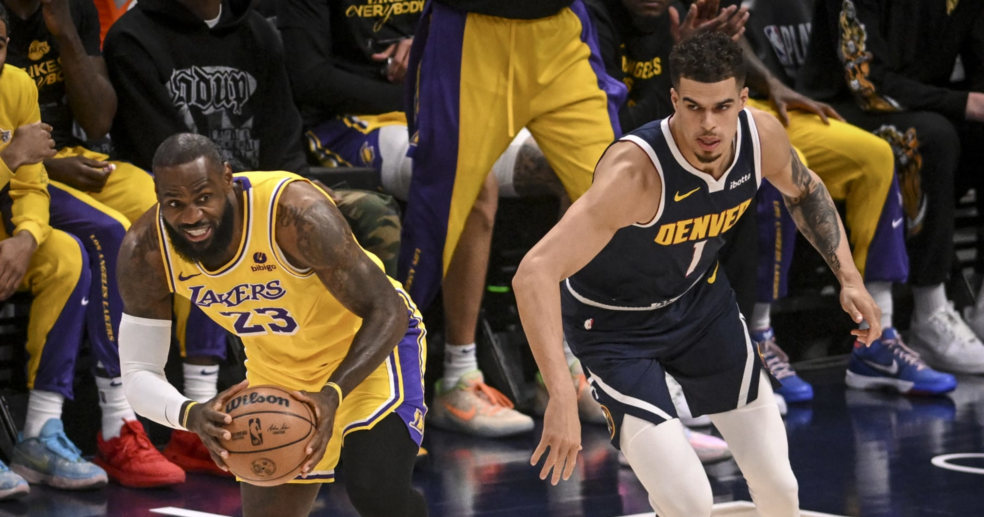 Lakers' LeBron James: Nuggets' Michael Porter Jr. 'Kicked Our Ass' in NBA Playoffs