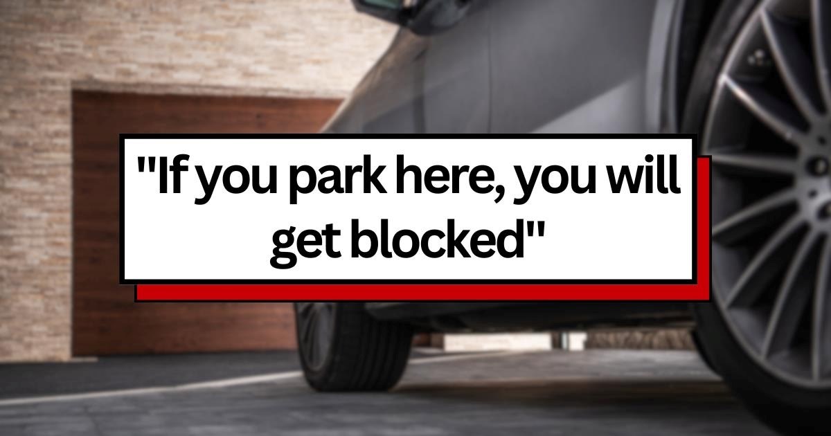 ‘Enjoy your long walk home’: Resident blocks man's car after he parks it in their private spot, forcing man to abandon his car and find another way home