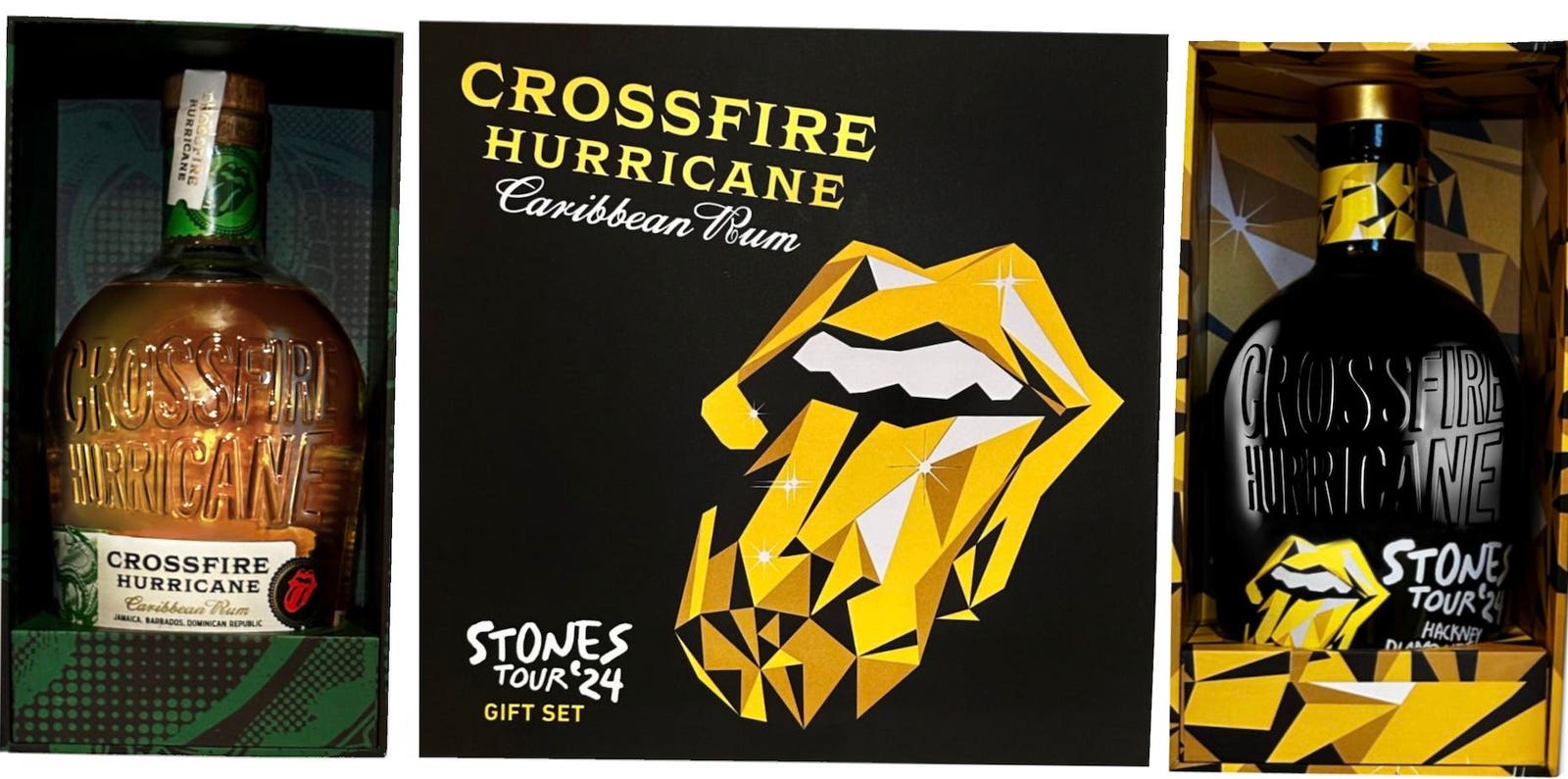 The Rolling Stones Crossfire Hurricane Rum Is Releasing A Limited-Edition Hackney Diamonds Bottle