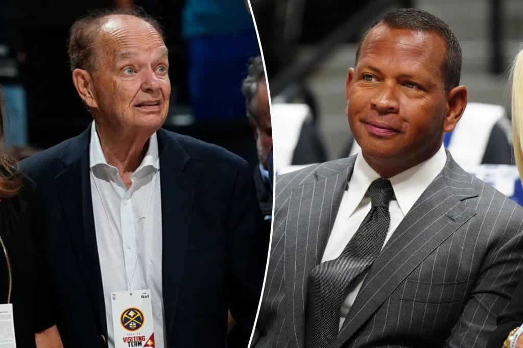 Alex Rodriguez shuns Glen Taylor's hug amid Timberwolves ownership drama