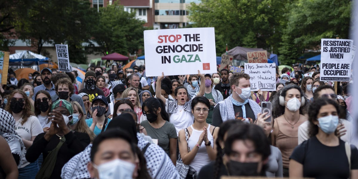 See the campus protests over the last 6 decades that dwarf the Gaza protests in size and disorder