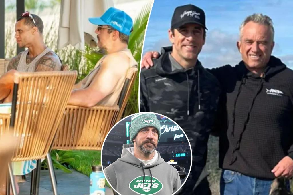 Aaron Rodgers was in Costa Rica on ayahuasca retreat when RFK Jr. VP news broke: Pat McAfee