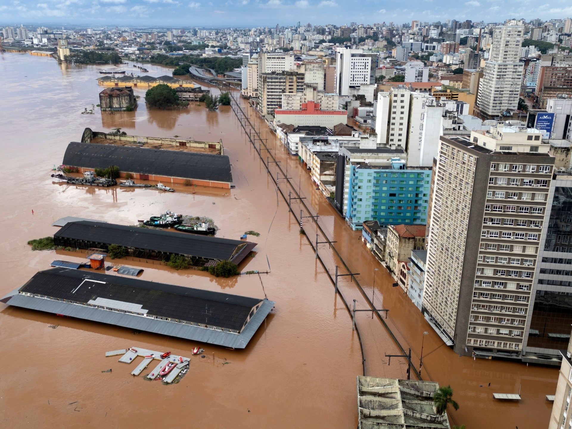 Death toll from southern Brazil rainfall rises with many still missing