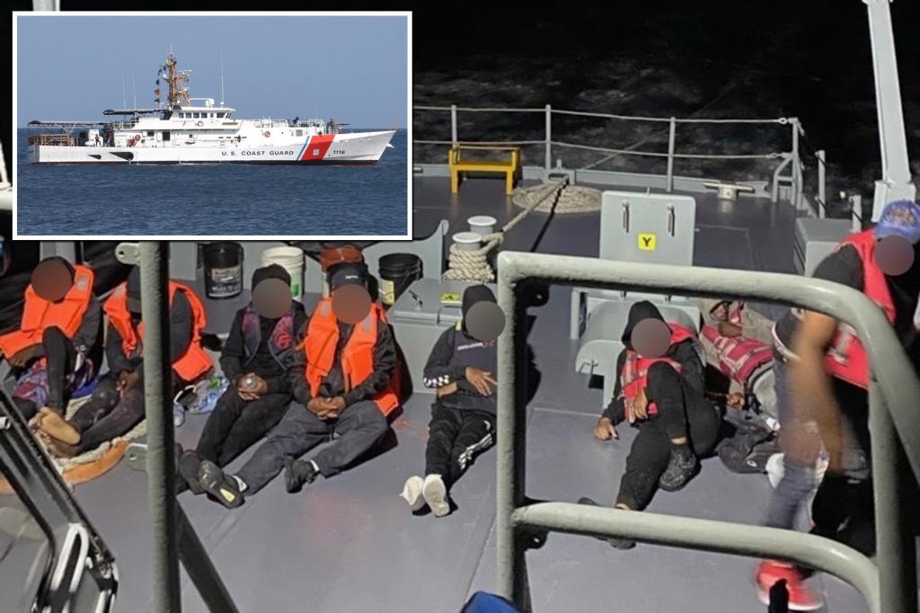 Coast Guard intercepts migrant boat with fugitive Puerto Rico gangbangers onboard