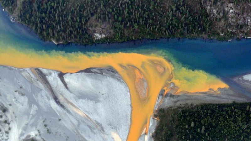 Rivers in Alaska are turning orange. It’s an ‘unexpected consequence of climate change’