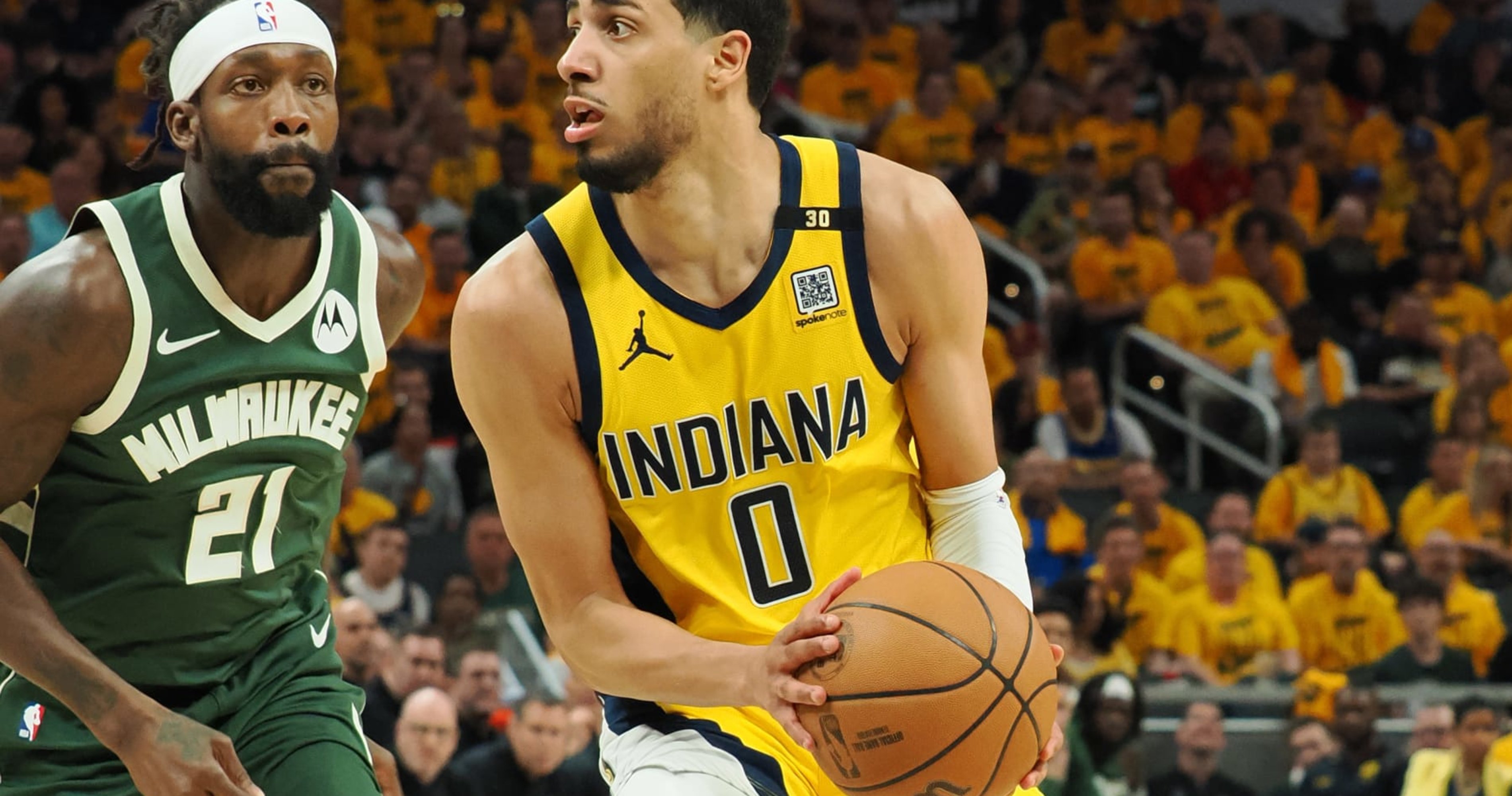 Pacers' Tyrese Haliburton Trolls Bucks' Patrick Beverley with Damian Lillard Quote