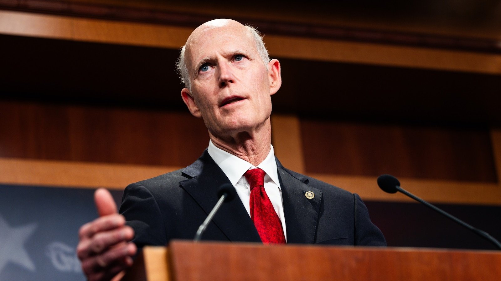 Sen. Rick Scott says he'll run to be next Senate Republican leader