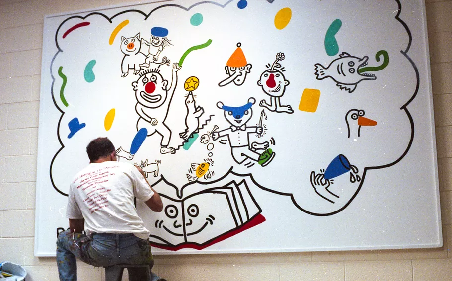 To My Friends at Horn: Keith Haring and Iowa City #ArtTuesday