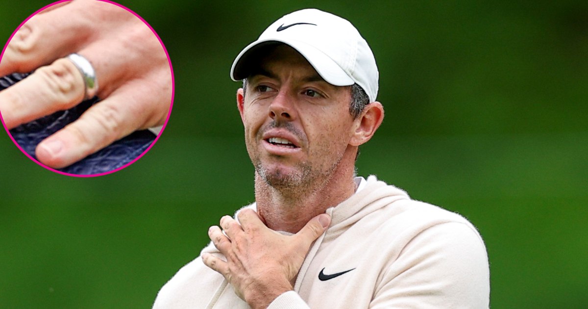 Golfer Rory McIlroy Ditches His Wedding Ring After Filing for Divorce