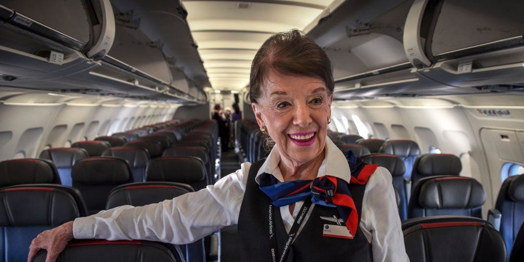 Bette Nash, who held the Guinness World Record for the longest-serving flight attendant, dies at 88