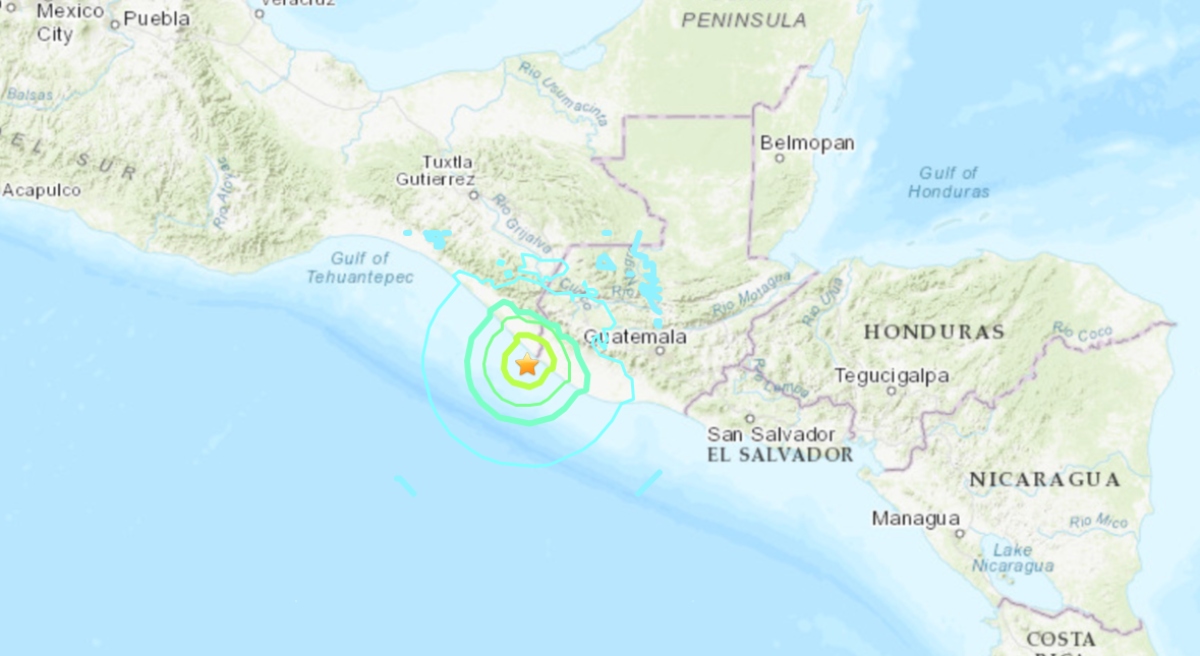 Sismo de 6,4 sacude la frontera entre México y Guatemala