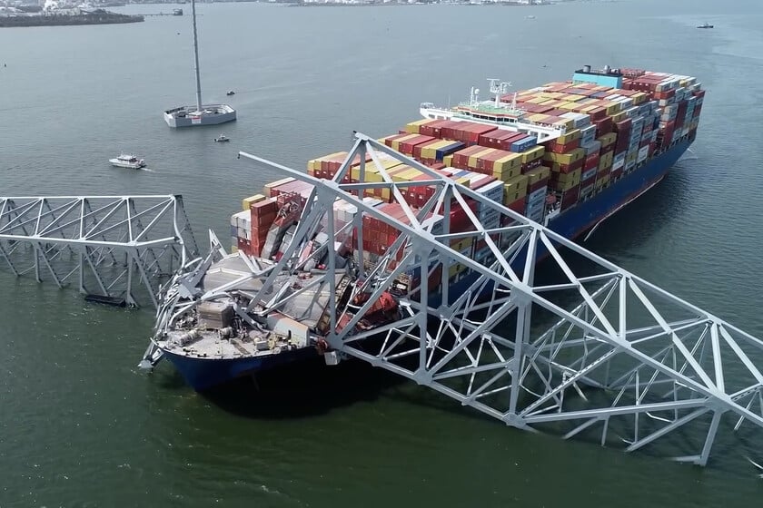 Más de un mes después, el barco que derribó el Puente de Baltimore sigue ahí. Ahora, al fin, lo van a retirar