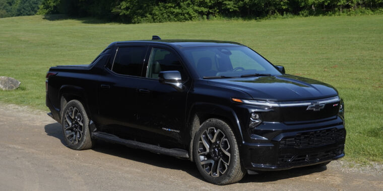 The 2024 Chevrolet Silverado EV’s great range comes at a high cost