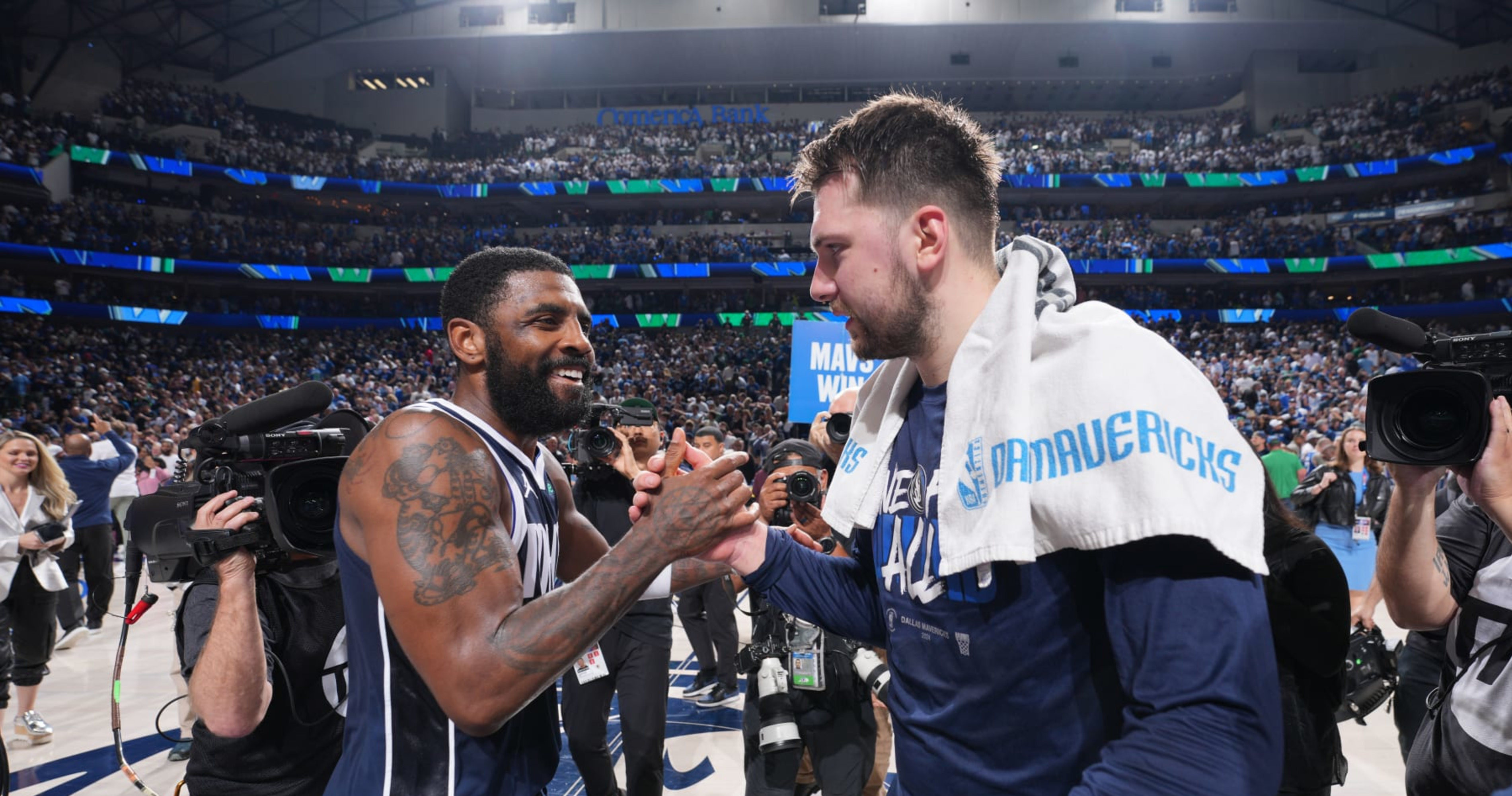 Video: Kyrie Irving Says WCF Game 4 is Wolves' 'Super Bowl,' a 'Normal Game' for Mavs