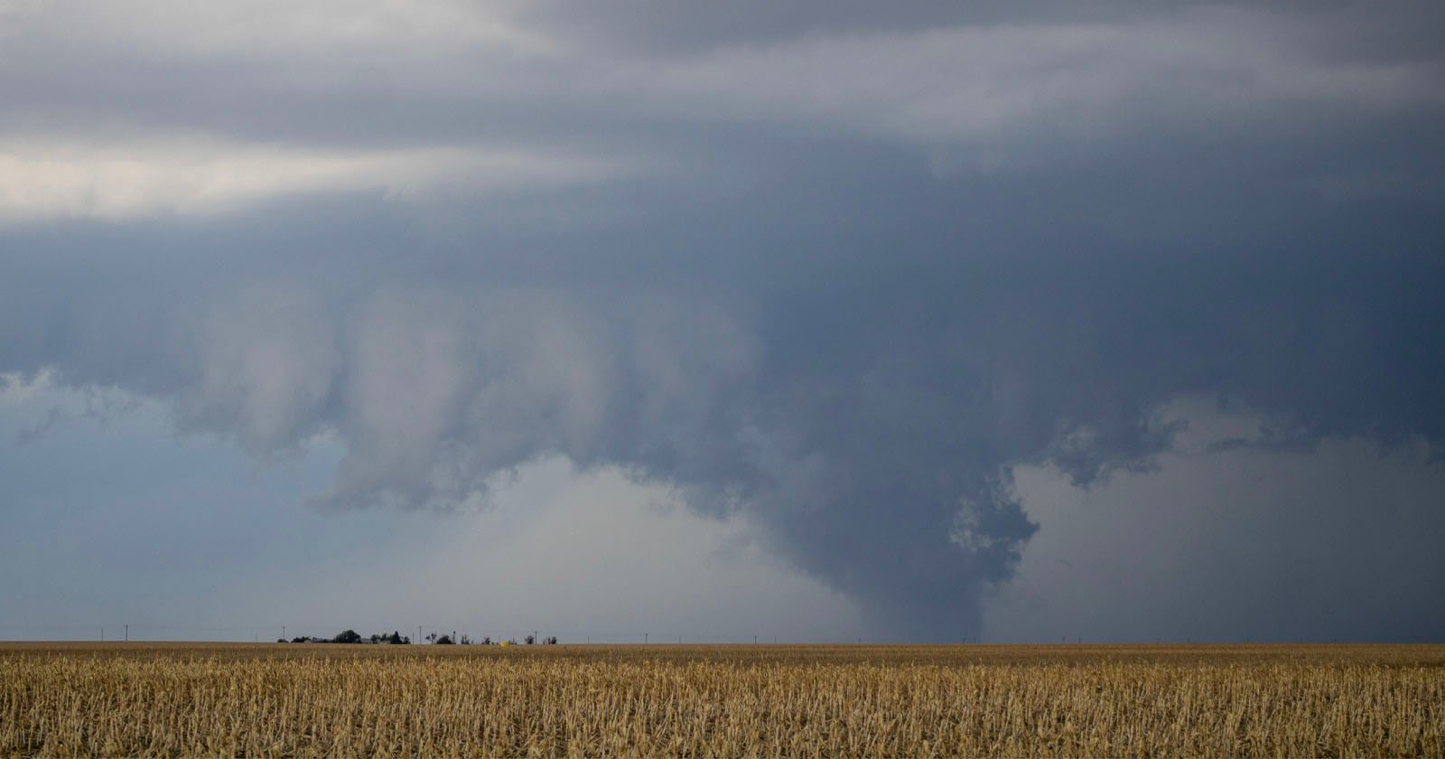 Train Conductor Captures Terrifying Video of a Direct Tornado Strike