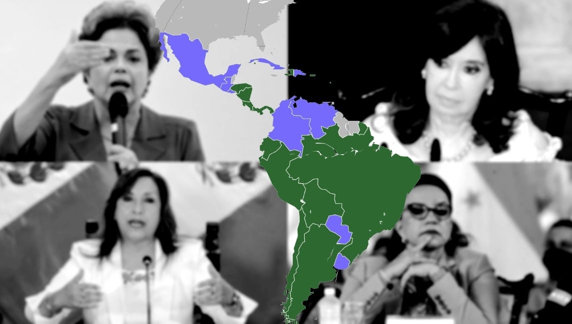 ¿Cuántas presidentas ha tenido América Latina en su historia?