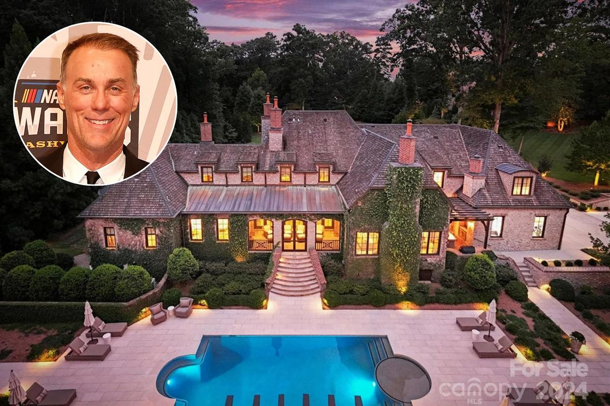 NASCAR Champ Kevin Harvick Selling $12.5 Million Fairytale Estate