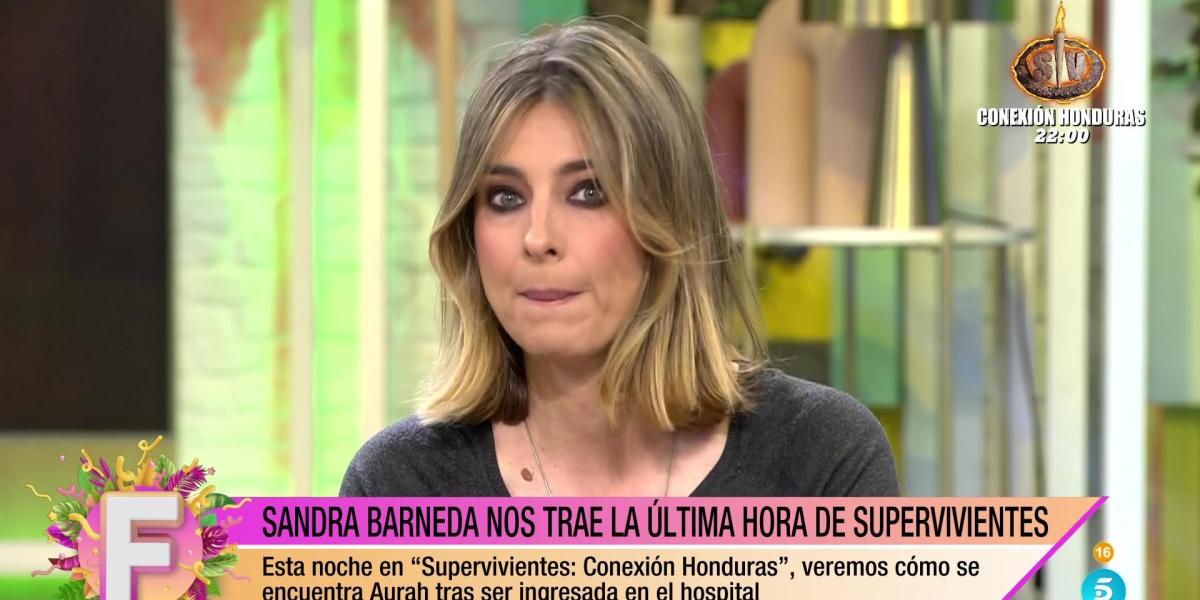 Sandra Barneda da la última hora de Aurah Ruiz y Laura Matamoros en 'Supervivientes 2024'