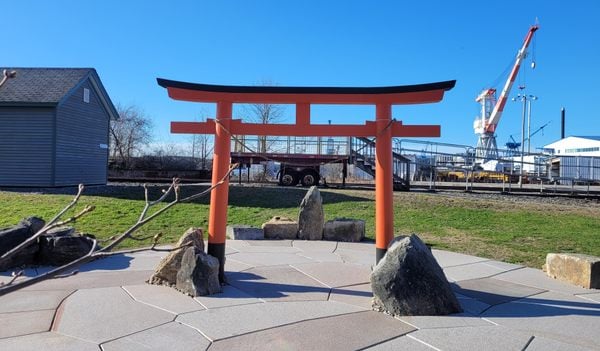 Bath-Tsugaru Torii Gate in Bath, Maine