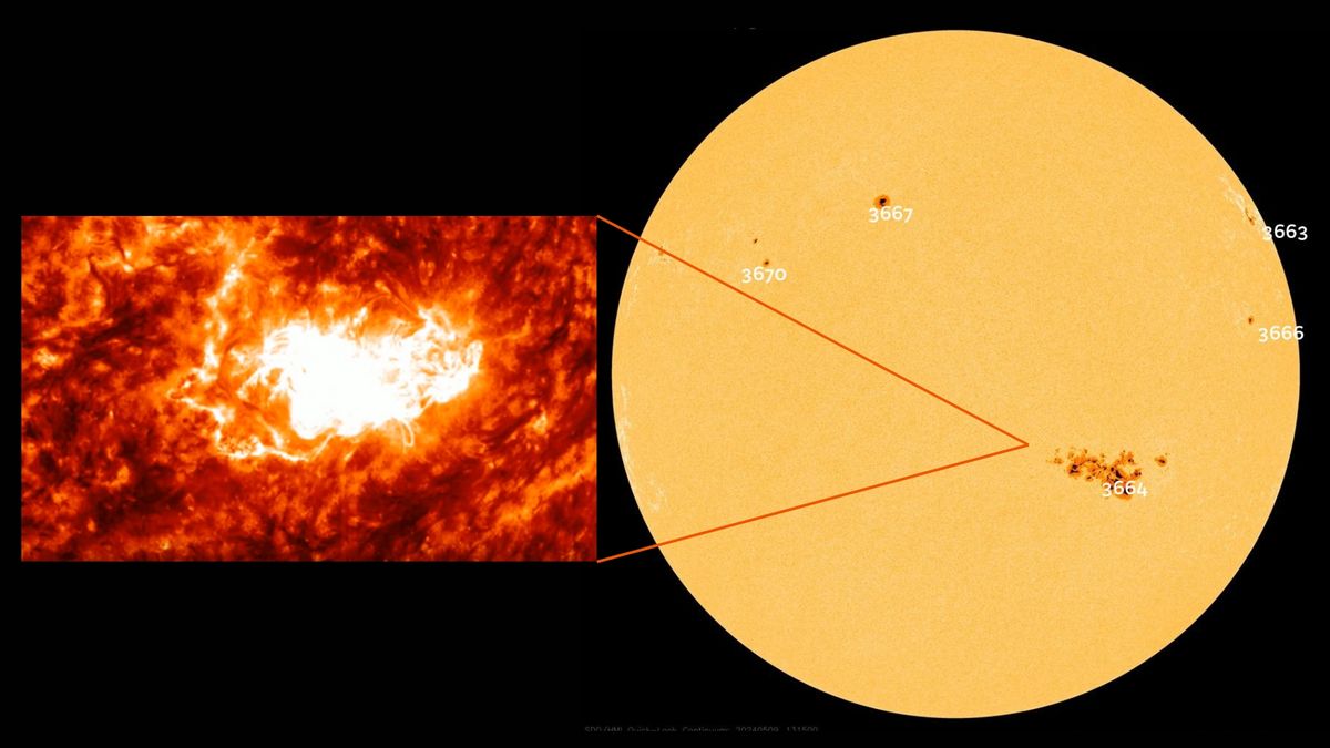 Gargantuan sunspot 15-Earths wide erupts with another colossal X-class solar flare (video)