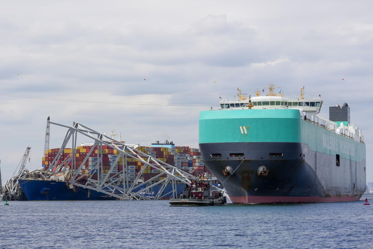 New deep-water channel allows first ship to pass Key bridge wreckage in Baltimore