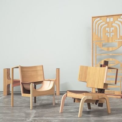 Chairs Made of Offcuts From Other Chairs