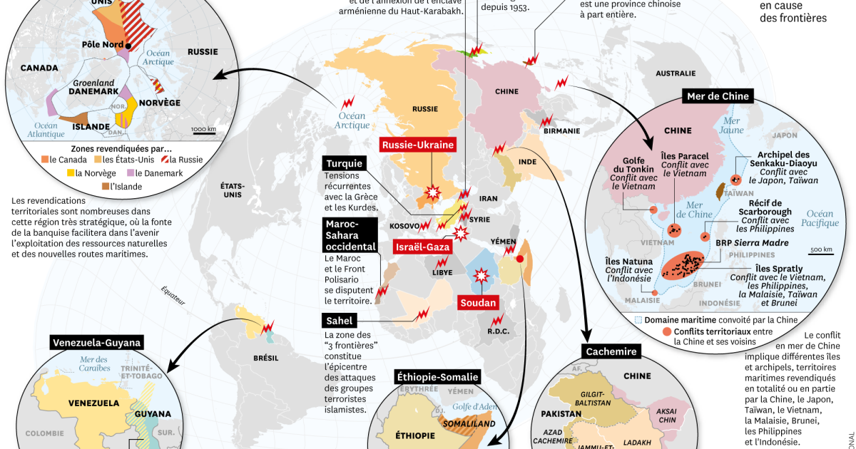 Les principaux conflits qui déchirent la planète