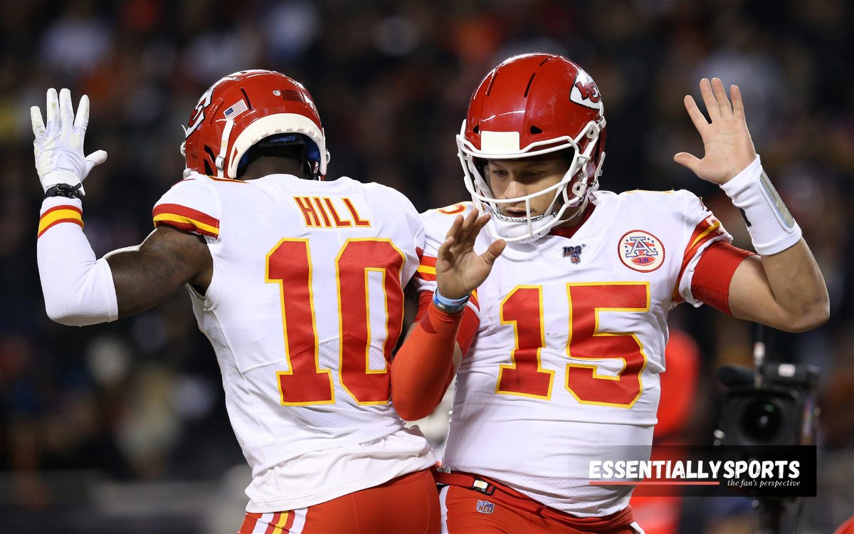 After Catching ‘Space Balls’ for Patrick Mahomes, Tyreek Hill Shared His Football Tracking Secret With James Palmer