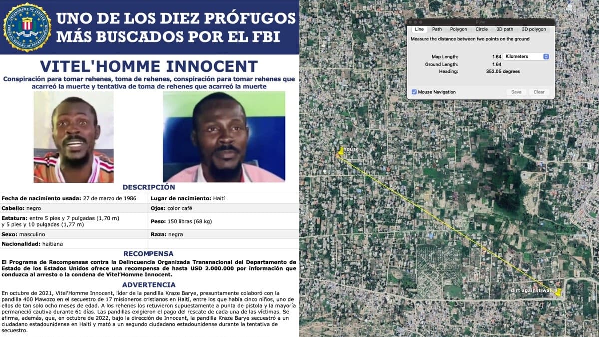 Alguém encontrou a casa de um dos 10 fugitivos mais procurados pelo FBI no Google Earth