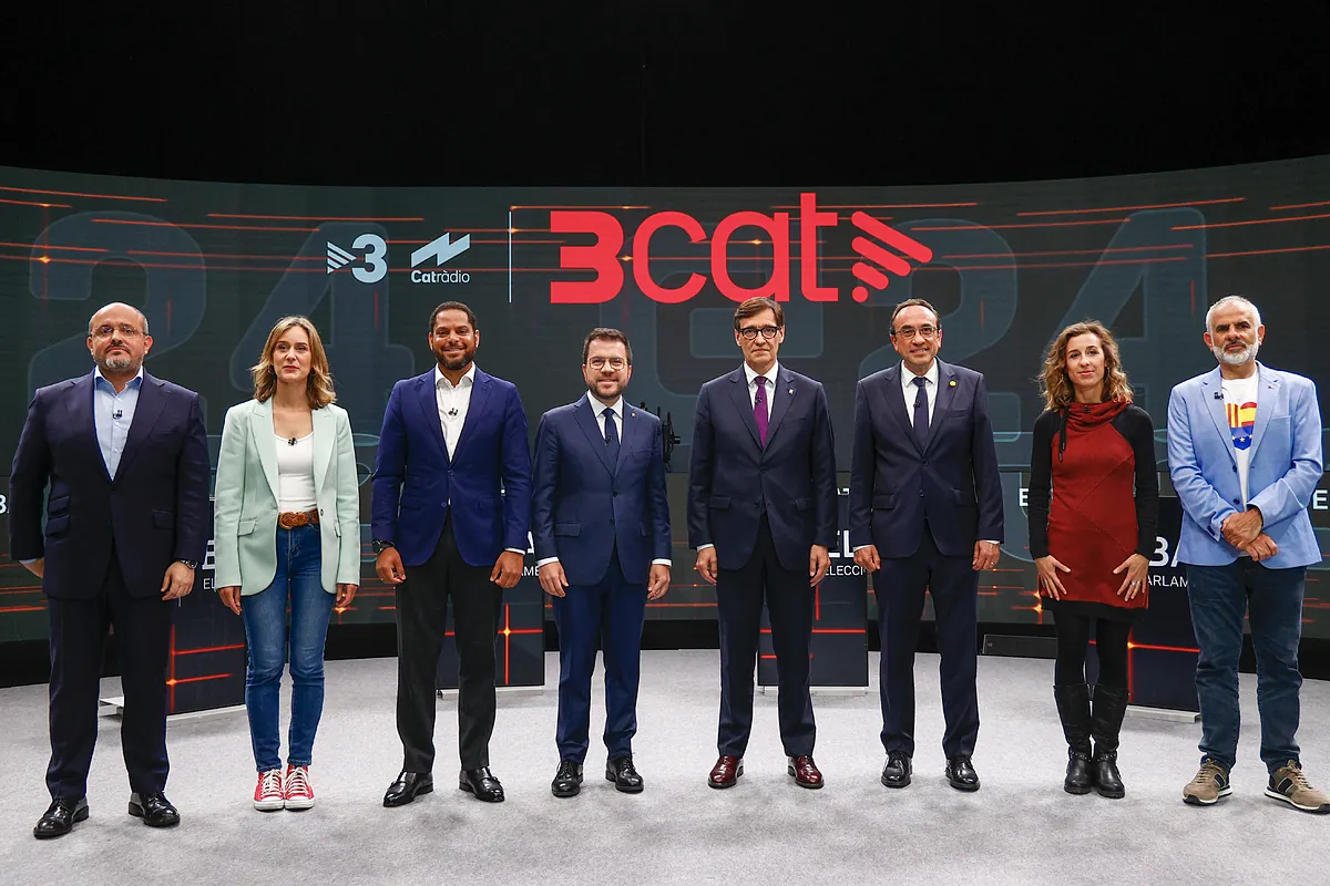 Salvador Illa en el debate electoral de TV3: "El mayor Josep Lluís Trapero será el director general de la Policía y Núria Parlon la consejera de Interior"