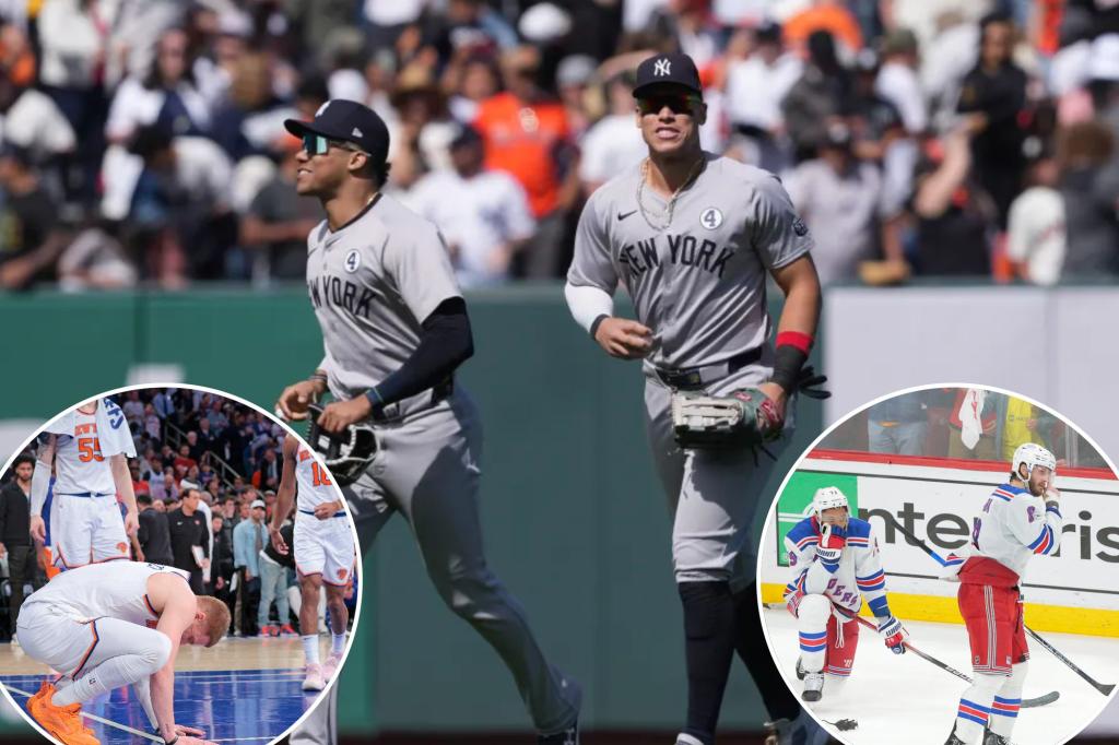 It's on Yankees to end New York's combined century of championship droughts