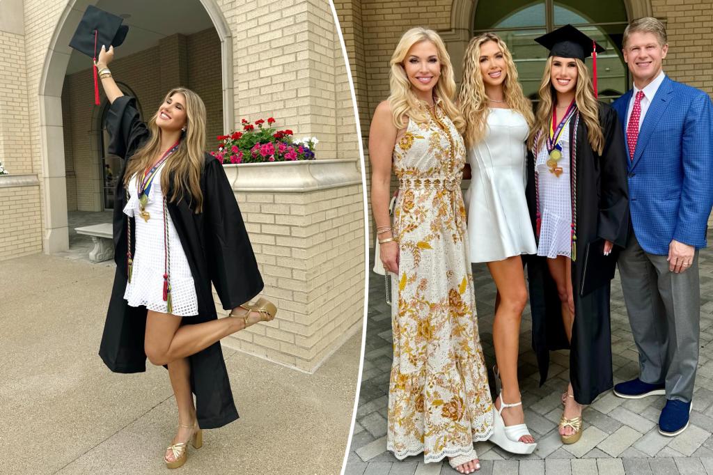 Chiefs heiress Ava Hunt graduates from high school after committing to SMU cheerleading team