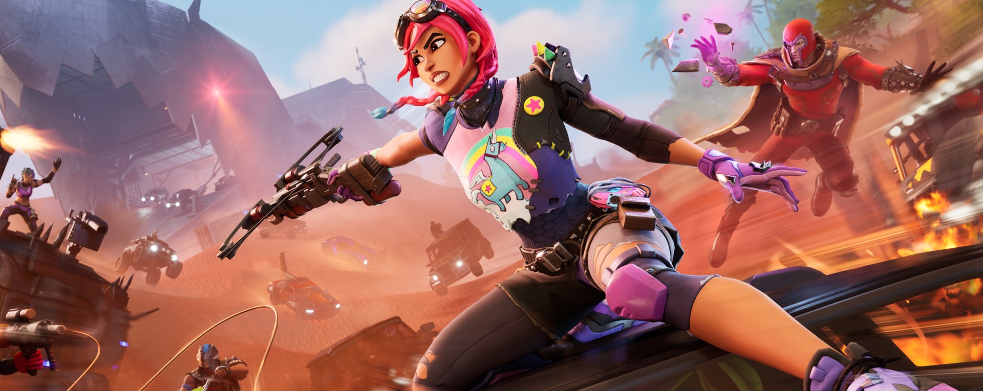 Fortnite, disponibile il nuovo capitolo postatomico ispirato a Mad Max e Fallout