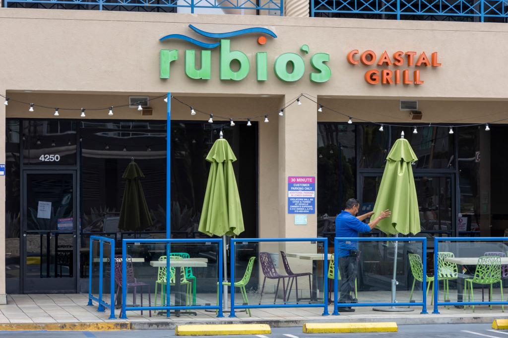 California fish taco chain Rubio's Coastal Grill files for bankruptcy after minimum wage law cripples business