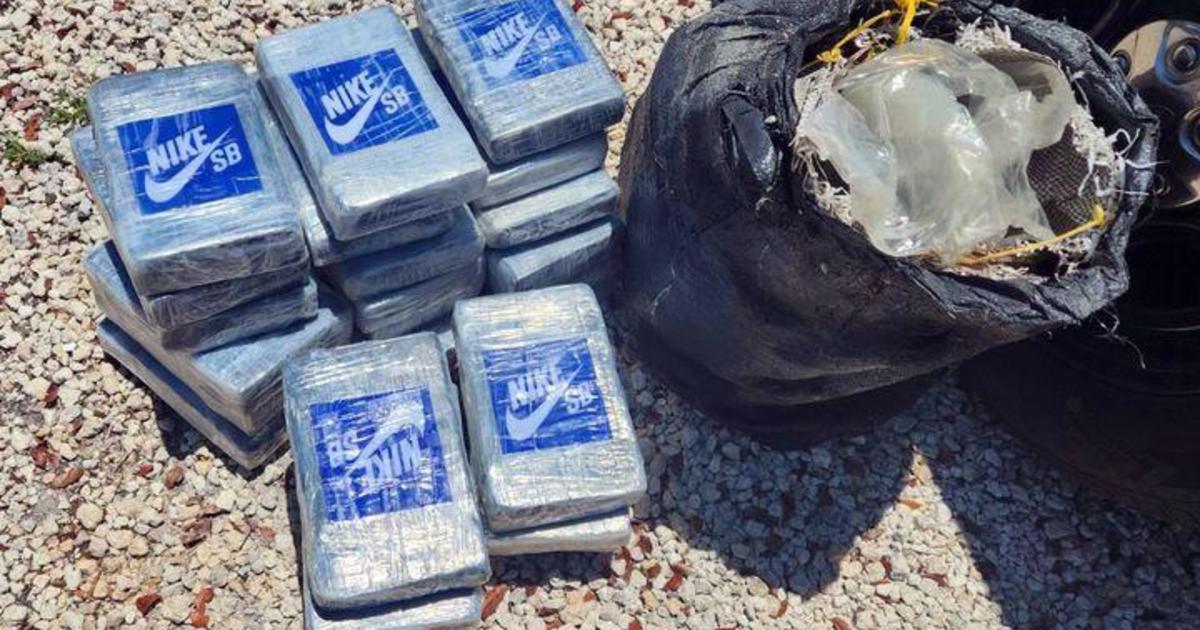 Divers discover 25 bricks of suspected cocaine marked with fake Nike logos off Key West coast