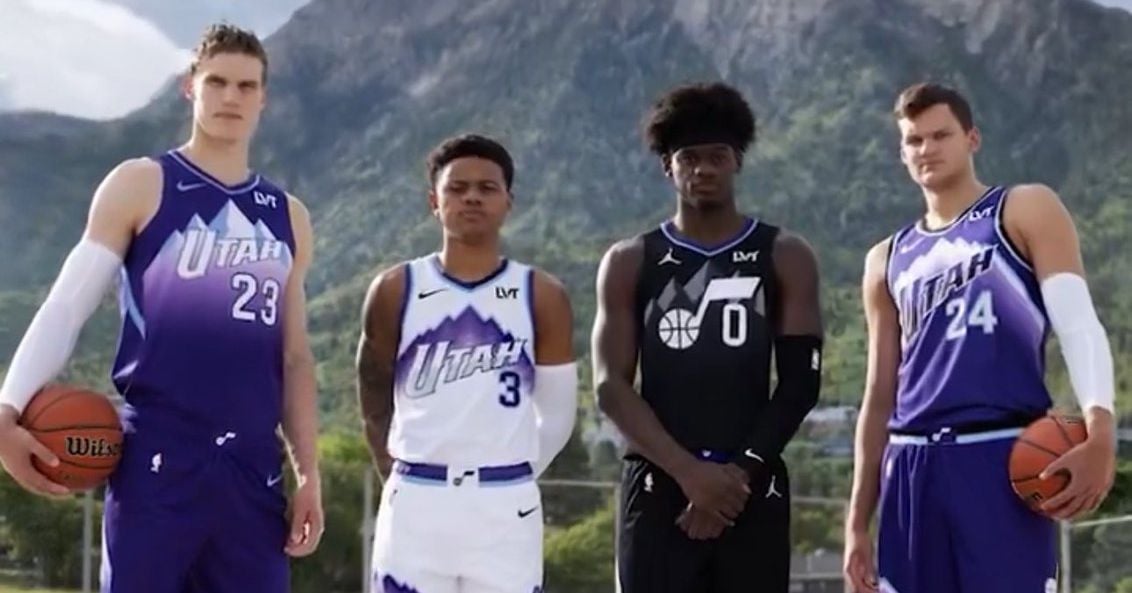 Utah Jazz have NBA’s biggest uniform glow up by channeling the ‘90s