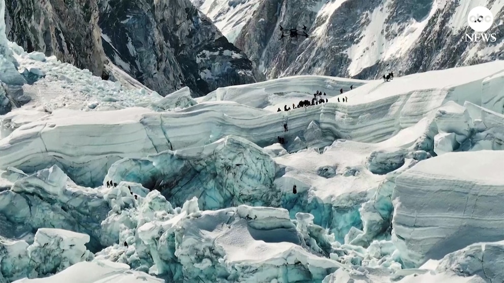 WATCH: Drone makes first delivery on Mount Everest